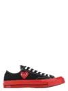 Comme Des Garãons Play Canvas Comme Des Garã£â§ons X Converse Sneakers