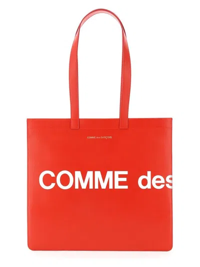 Comme Des Garãons Play Men's Bag In Red