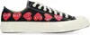 Comme Des Garçons Comme Des Garcons Chuck Taylor Low Top Sneakers In Black