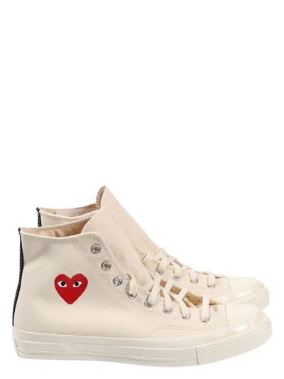 Comme Des Garçons Men's Chuck Taylor Red Heart Sneakers
