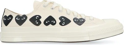 Comme Des Garçons Men's Converse X- Chuck 70 Low-top Sneakers In Ivory