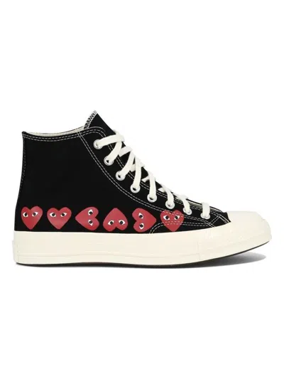 Comme Des Garçons Men's "converse X Comme Des Garã§ons Play" Sneakers In Black