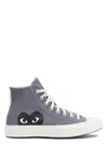 Comme Des Garçons Chuck Taylor High-top Sneakers In Grey