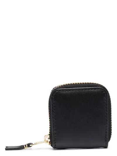 Comme Des Garãons Play Men's Wallet Classic Line In Black