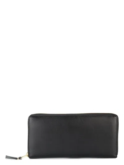 Comme Des Garãons Play Men's Wallet Classic Line In Black