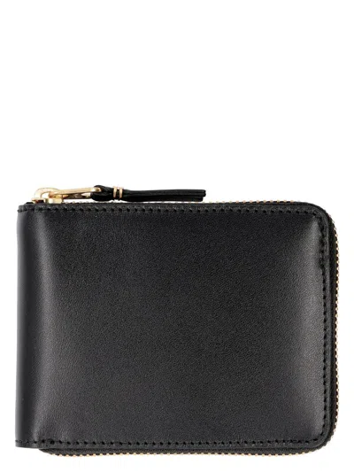 Comme Des Garãons Play Men's Wallet Classic Line In Black