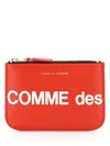 Comme Des Garçons Men's Wallet Classic Line In Red