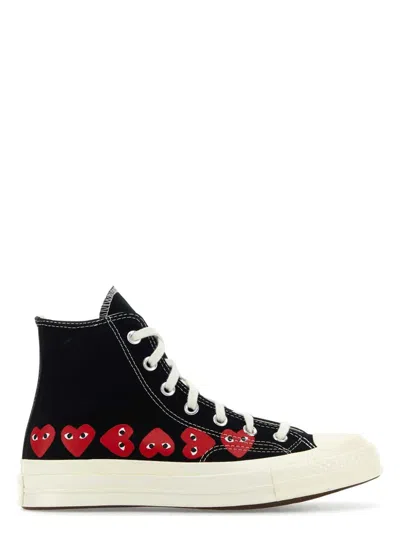 Comme Des Garãons Play Women's Canvas Comme Des Garã£â§ons X Converse Sneakers