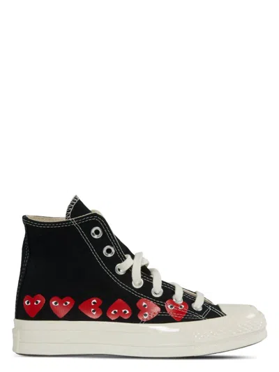 Comme Des Garãons Play Women's Canvas Comme Des Garã£â§ons X Converse Sneakers