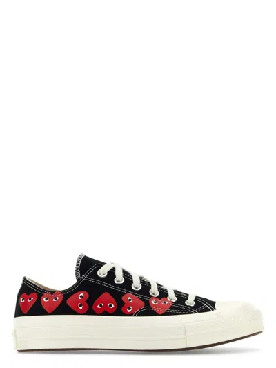 Comme Des Garãons Play Women's Canvas Comme Des Garã£â§ons X Converse Sneakers