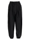 Comme Des Garã§ons Shirt Men's Harem Pants With Pleats In Black