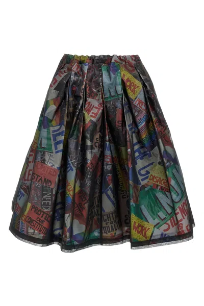 Comme Des Garãons Comme Des Garã‡ons Structured Midi Skirt