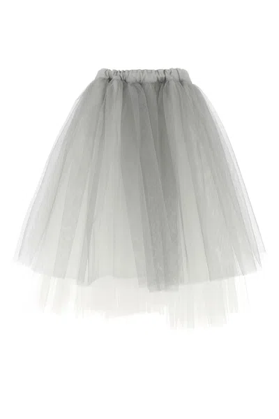 Comme Des Garãons Comme Des Garã‡ons Tulle Skirt In Gray