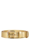 Comme Des Garãons Wallet Men's Belt In Gold