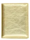 Comme Des Garãons Wallet Men's Cardholder In Gold