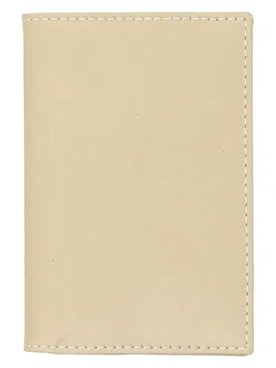 Comme Des Garãons Wallet Men's Classic Bifold Wallet In Ecru