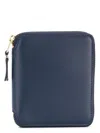 Comme Des Garãons Wallet Men's Classic Line Wallet In Blue