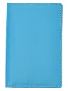 Comme Des Garãons Wallet Men's Colour Cardholder In Blue