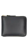 Comme Des Garãons Wallet Men's Small Zip Around Wallet In Black
