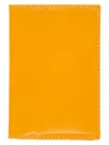 Comme Des Garãons Wallet Men's Super Fluo Bifold Cardholder In Light Orange