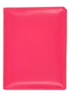 Comme Des Garãons Wallet Men's Super Fluo Cardholder In Pink,yellow