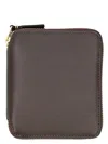 Comme Des Garãons Wallet Men's Vertical Zip Around Wallet In Brown