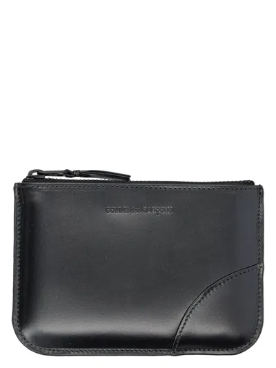Comme Des Garãons Wallet Men's Xsmall Classic Leather Pouch In Black