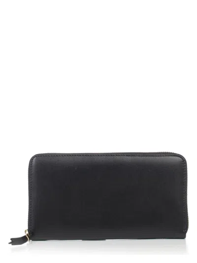 Comme Des Garãons Wallet Women's Classic Leather Line A Wallet In Black