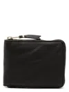 Comme Des Garãons Wallet Women's Rectangle Shape Leather Wallet In Black