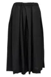 Comme Des Garçons Pleated Tropical Wool Shorts