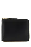 Comme Des Garcon Black Leather Wallet