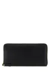 Comme Des Garcon Black Leather Wallet