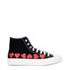 Comme Des Garcon Comme Des Garçon Men's Converse Sneakers Fabric Black/red