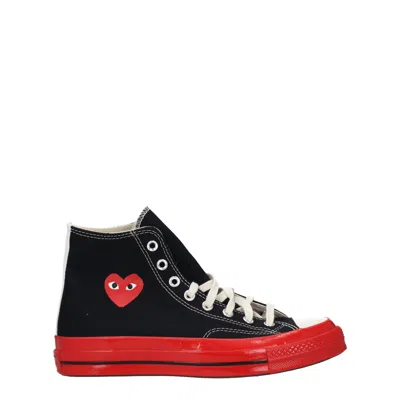 Comme Des Garcon Comme Des Garçon Men's Converse Sneakers Fabric Black/red
