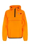 Comme Des Garçon Play Fluo Orange Nylon K-way