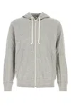 Comme Des Garçon Play Grey Cotton Sweatshirt