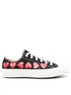 Comme Des Garcon Play X Converse "chuck 70 Multi Hearts" Sneaker In Multi