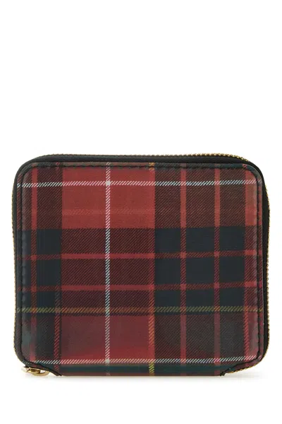 Comme Des Garcon Printed Fabric Wallet