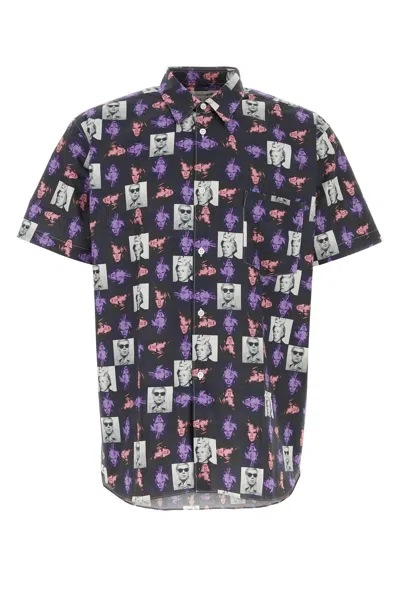 Comme Des Garcon Printed Poplin Shirt