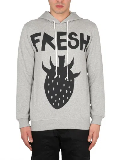 Comme Des Garçon Shirt Brett Westfall Sweatshirt In Gray