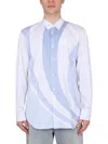 Comme Des Garçon Shirt Cotton Shirt In Blue