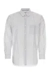 Comme Des Garçon Shirt Embroidered Cupro Shirt