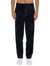 Comme Des Garçon Shirt Velvet Pants In Blue