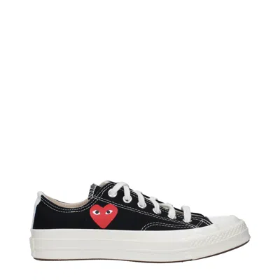 Comme Des Garcon Comme Des Garçon Sneakers Converse Woman Fabric Black