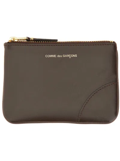 Comme Des Garcon Wallet Small Clutch With Zipper