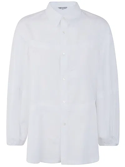 Comme Des Garcons - Cdg Balloon Sleeves Shirt In White