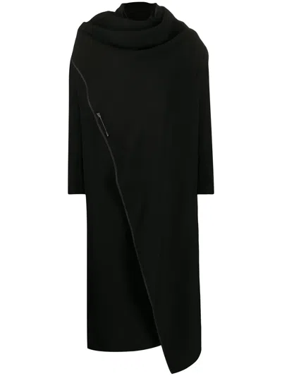 Pre-owned Comme Des Garçons 1999 Shawl Collar Coat In Black