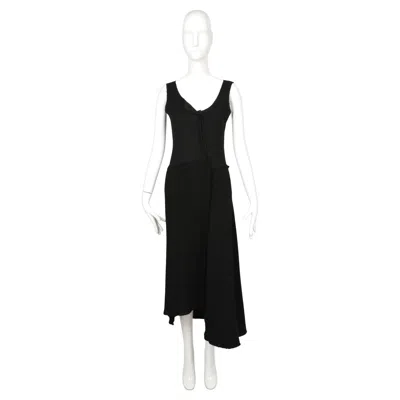 Pre-owned Comme Des Garçons 2002 Comme Des Garcons Black Wool Dress