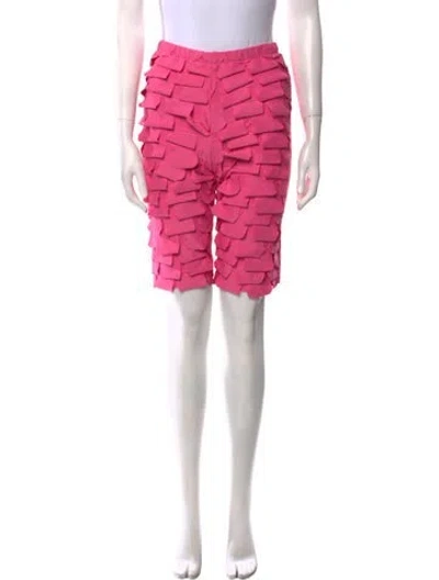 Pre-owned Comme Des Garçons 2008 Mini Shorts In Pink