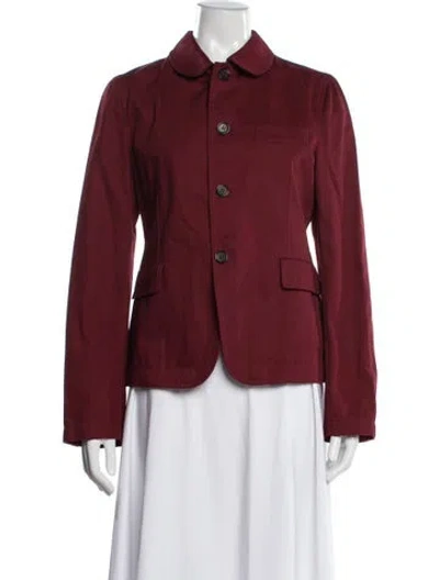 Pre-owned Comme Des Garçons 2010's Jacket In Red